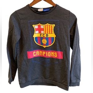 FC Barcelona Long Sleeve Shirt for Boys (11-12yrs)